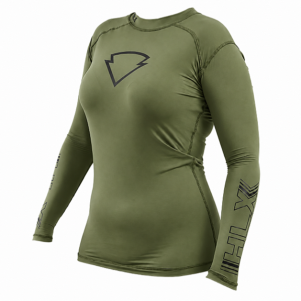 Blusa Segunda Pele Verde Oliva Feminina