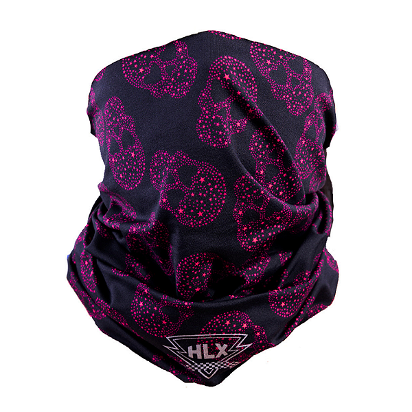 Tubo Flex - Caveiras Estrelas Pink