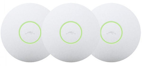 Ubiquiti Ap Unifi Uap-lr-3 Mimo 300mbps Longo Alcance 3 Pack