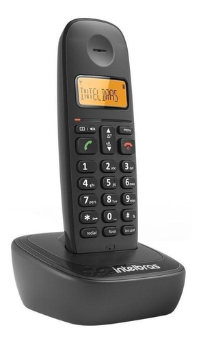 Telefone Sem Fio Intelbras Dect 6.0 Ts 2510 - Sts Preto