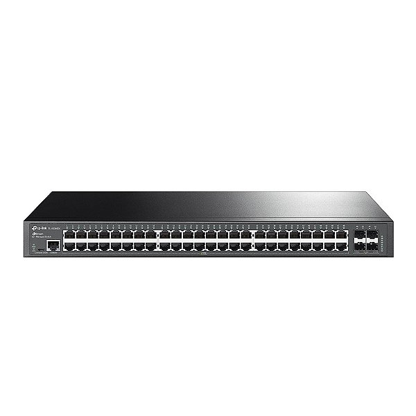 Switch Gerenciável JetStream com 48 Portas Gigabit L2+ e 4 portas 10GE SFP+ TPLINK SG3452X
