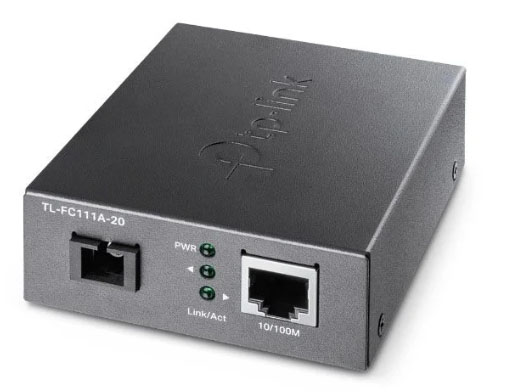 Conversor De Mídia Wdm De 10/100 Fc111a-20