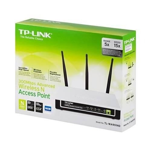 Access Point Cliente Repetidor Tp-link Tl-wa901nd 3 Antenas