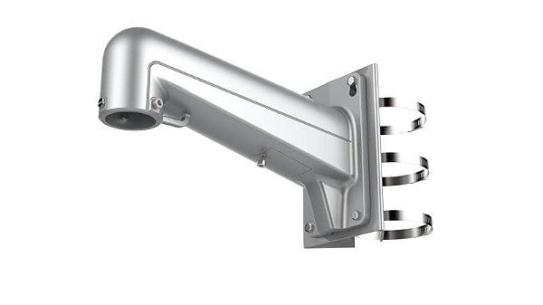 Vertical Pole Mount Suporte Speeddome Alumínio - DS-1602ZJ-pole-P - Hikvision
