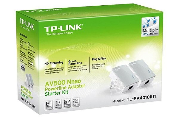 Tp-link Tl-pa4010 Starter Kit Powerline Ethernet 500mbps