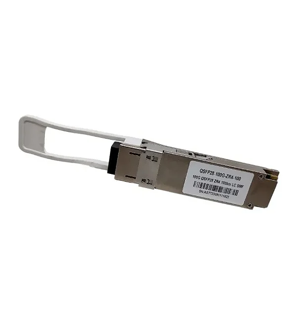 Módulo GBIC QSFP28 100G 100km 1310NM LC Duplex SMF QSFP28-100G-ZR4 6.5W