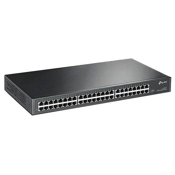 Switch Gigabit 48 portas Tp-LInk Montável em Rack TP-Link TL-SG1048 10/100/1000