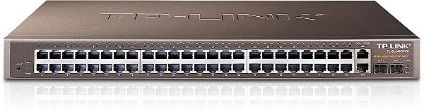 Switch 48 portas 10/100 + 4 portas Gigabit Tp-link TL-SL2452