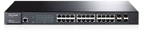 Switch Gerenciável 24 Portas Gigabit TP-Link T2600G-28TS (TL-SG3424)