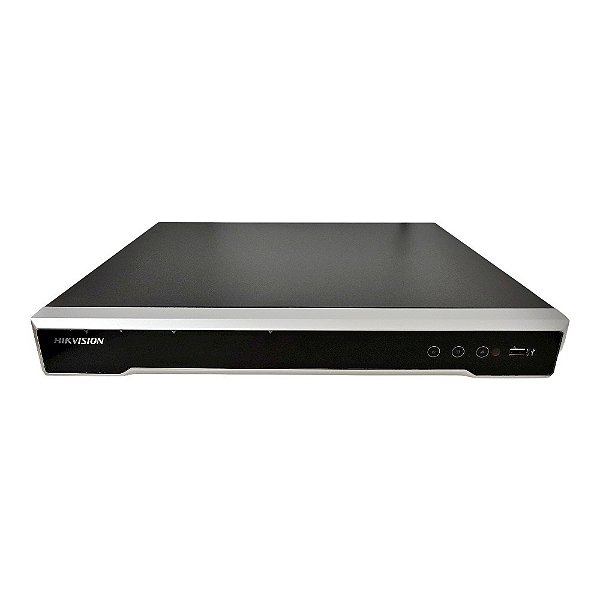 Gravador de Video Hikvision NVR 16CH 4K 2HDD 8MP H.265 DS-7616NI-Q2