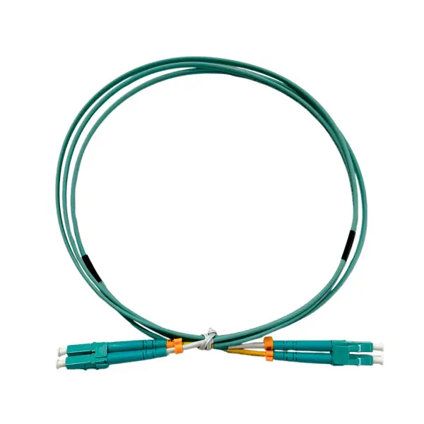 Cordão Optico Aztech Multimodo OM3 Conectores 2LC-2LC com variação 0,5, 1, 1,5 e 3 metros