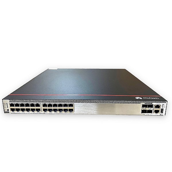 Switch 24 portas S5735S-H24T4XC-A-AC 4x 10G SFP+ 24x 1000Base-T -Huawei