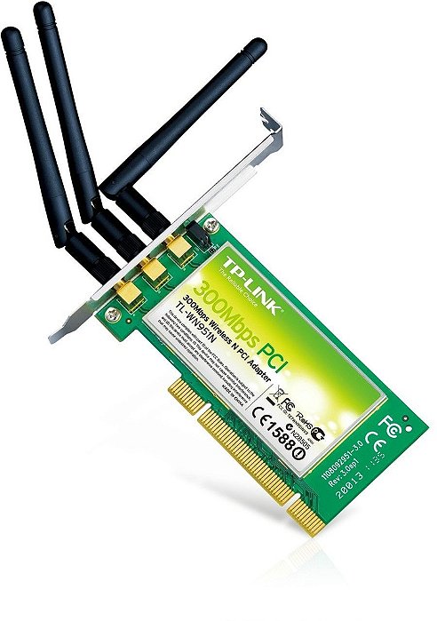 Placa De Rede Wireless Pci Tl-wn951n Tp-link