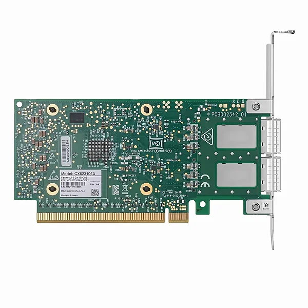 Mellanox ConnectX-6 100GBE Dual-Port 2x QSFP56 PCI-Express Crypto Enabled