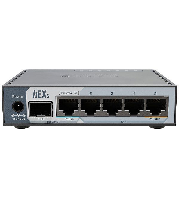 ROTEADOR ROUTERBOARD E60IUGS HEX S 950MHZ 512MB L4 - MIKROTIK