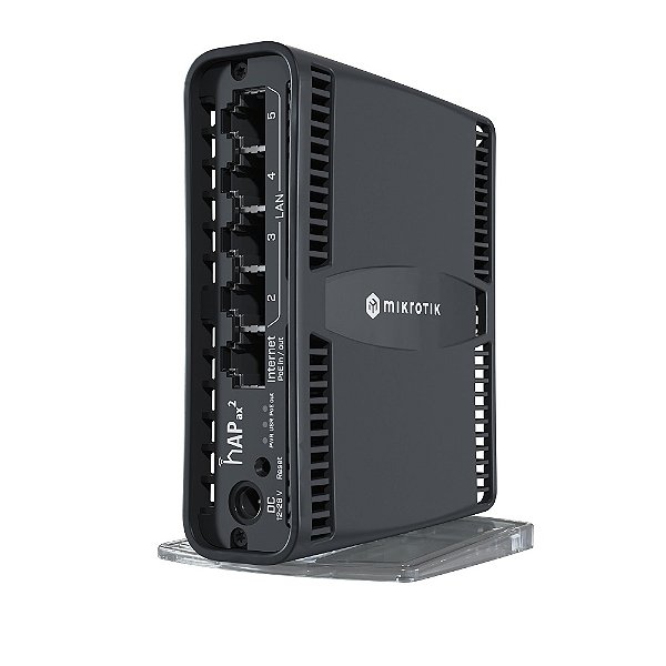 ROTEADOR HAP AX² C52IG-5HAXD2HAXD-TC-BR WIFI6 864MHZ - MIKROTIK