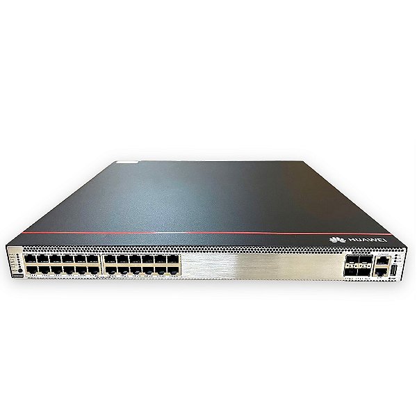 Switch 24 Portas Huawei S5735S-H24U4X-A-AC 4x 10G 24x 1000BASE-T POE