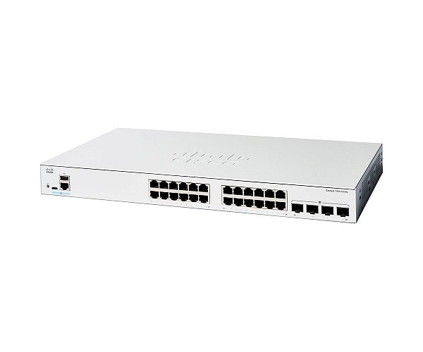 Switch 24 portas Gigabit 4 SFP+ Cisco c1200-24t-4x Layer3 L2+