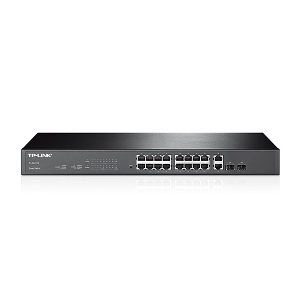 Switch 16 portas 10/100Mbps RJ45 + 2 portas Gigabit layer 2 SL2218 - Tp-Link