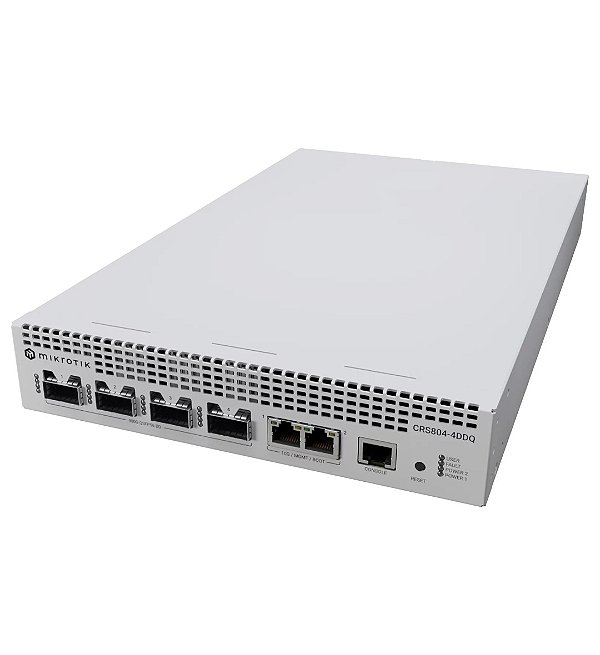 Switch Mikrotik cloud router CRS804-4DDQ-HRM 4x 400GB 2x 10GB