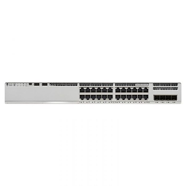 Switch Cisco 24 portas C9200L-24PXG-4X-E PoE+ 4x 10G