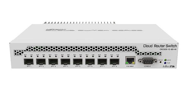 Roteador MIKROTIK CLOUD ROUTER CRS309-1G-8S+IN L5