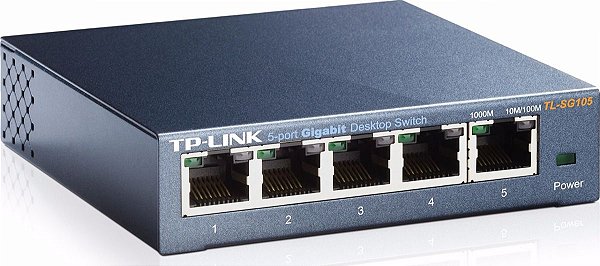 Switch 5 Portas Gigabit TL-Link TL-SG105