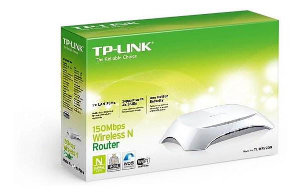 Roteador Wireless N De 150mbps Tl-wr720n Tp-link