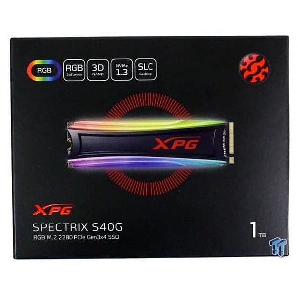 HD SSD 1TB M.2 2280 NVMe 1.3 ADATA XPG SPECTRIX S40G   AS40G-1TT-C