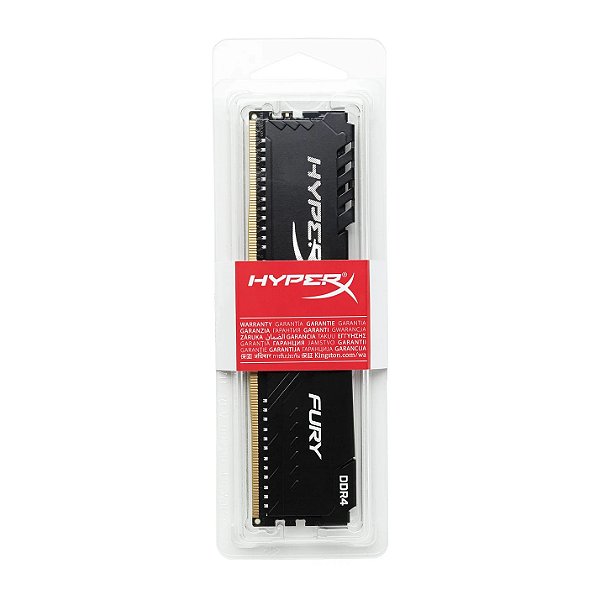 Memória HyperX Fury de 16GB DDR4 3200Mhz 1Rx8 1,2V para desktop