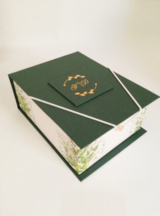 Caixa Convite para Padrinhos Fernanda