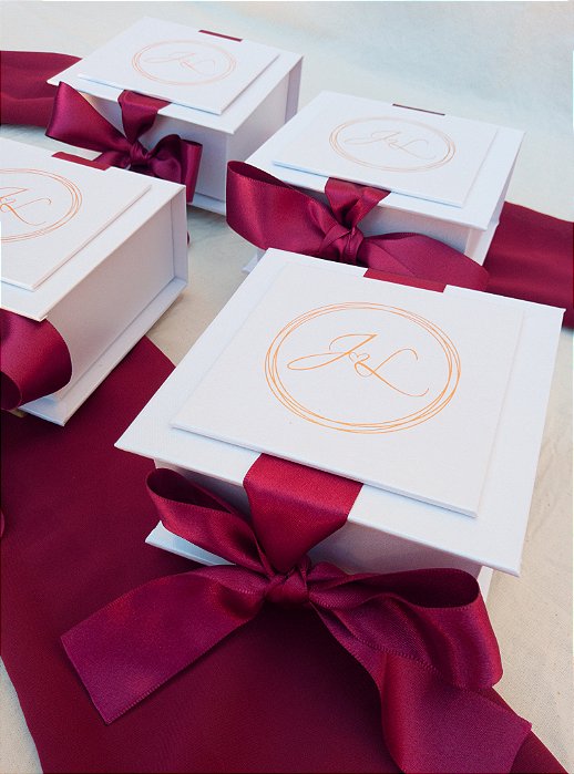 Caixa Convite Joia Madrinha