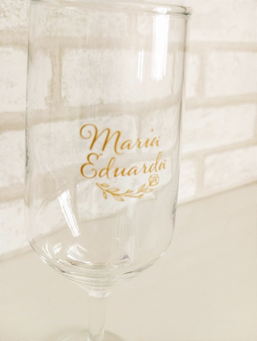 Taça para Espumante Personalizada