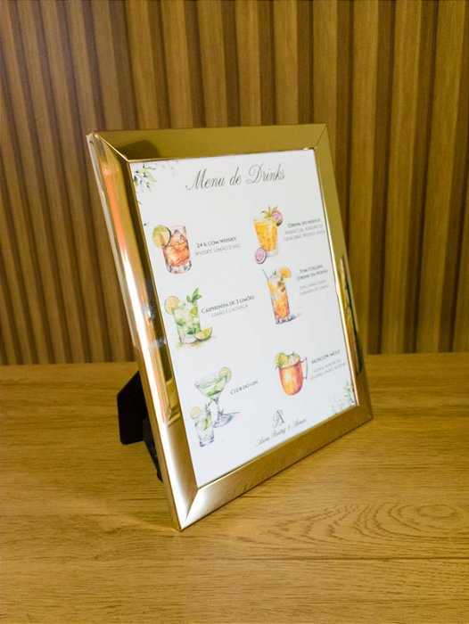 Menu bar Moldura 25X20