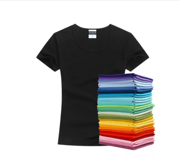 Kit 5 Camisetas Feminina Blusas Baby Look Básica Premium