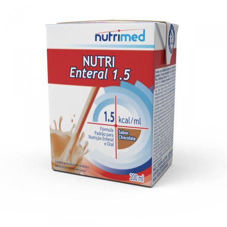 Nutri Enteral 1.5 200ml - Chocolate - Nutrimed