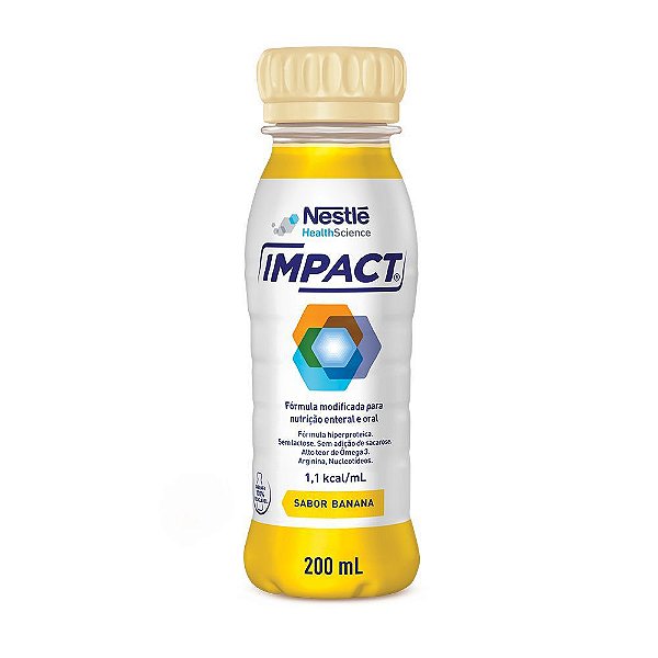Impact - Sabor Banana - 200ml - Nestlé