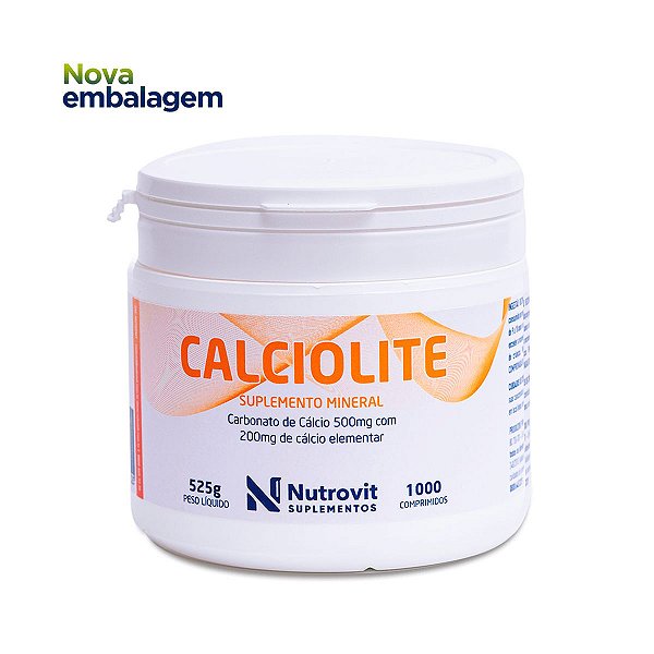 Calciolite Suplemento mineral 1000 comprimidos - Nutrovit