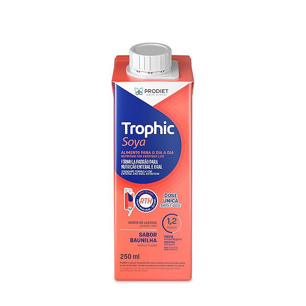 Trophic Soya 250ml - Dose Única - Prodiet