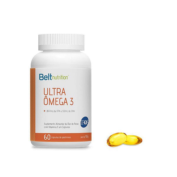 Belt Ultra Ômega 3 - 867mg EPA E 512mg - Belt nutrition