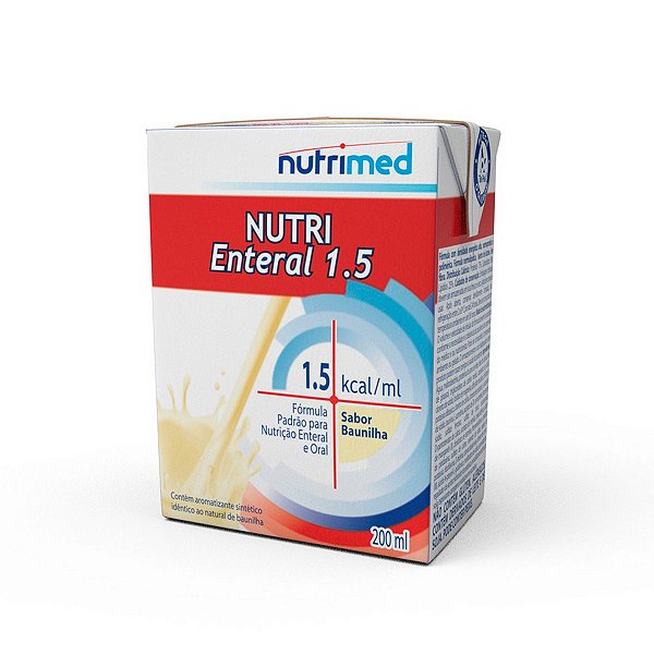 Nutri Enteral 1.5 200ml - Baunilha - Nutrimed