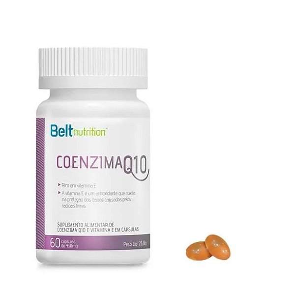 Belt Coenzima Q10 60 Capsulas - Belt nutrition