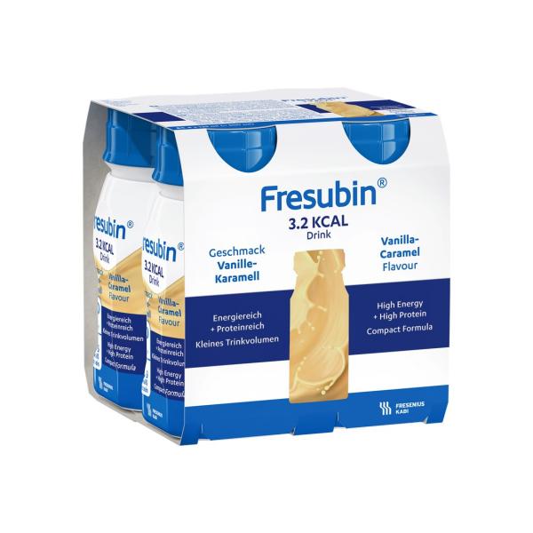 Fresubin 3.2 Kcal - Sabor Baunilha 125ml Pack com 4 unidades - Fresenius