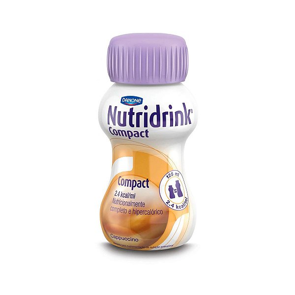 Nutridrink Compact - 125 ml - Sabor Cappuccino - Danone
