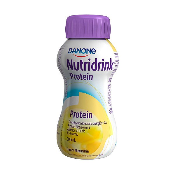 Nutridrink Protein - 200 ml - Sabor Baunilha - Danone