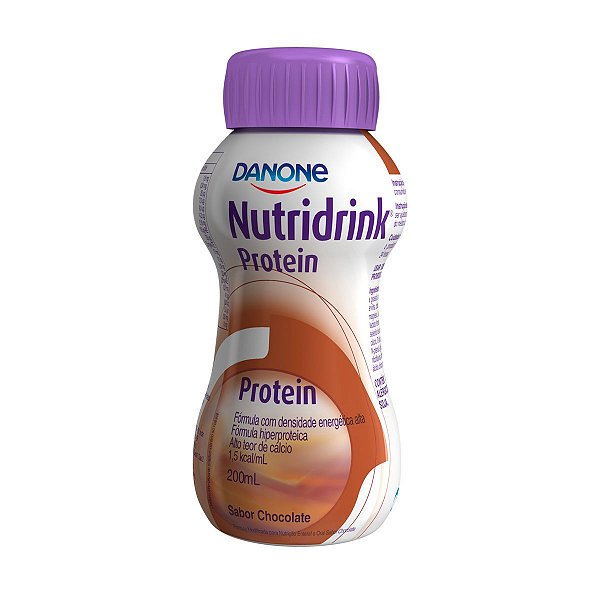 Nutridrink Protein - 200 ml - Sabor Chocolate - Danone