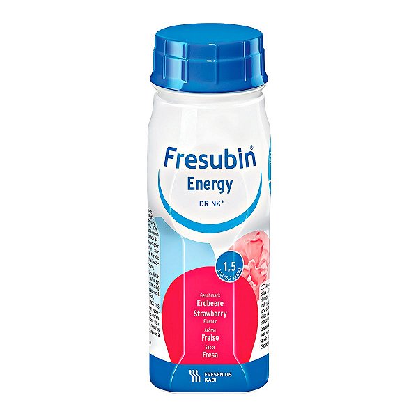 Fresubin Energy Drink - Morango - 200ml - 1.5 - Fresenius