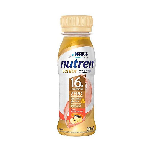 Nutren Senior 200ml - Sabor MIx de Frutas - Nestlé