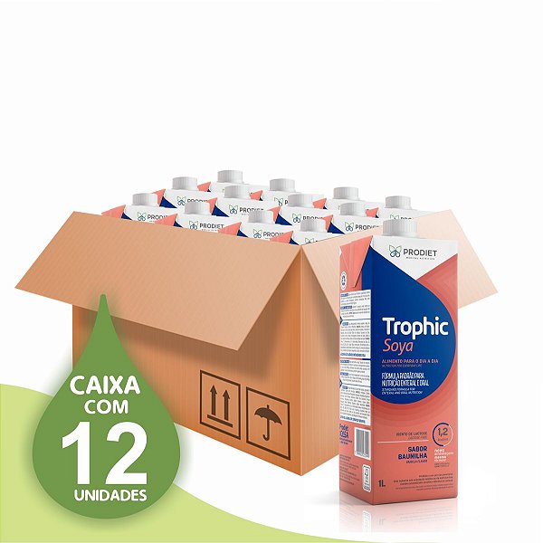 Trophic Soya 1L - Prodiet - Caixa com 12 unidades