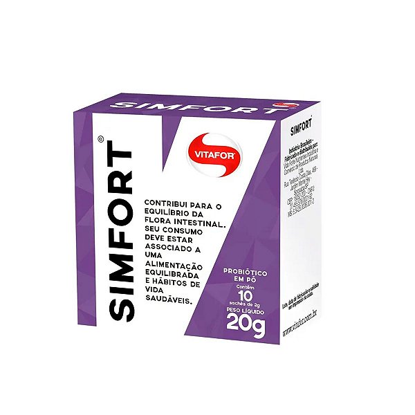 Simfort 10 Sachês - Vitafor